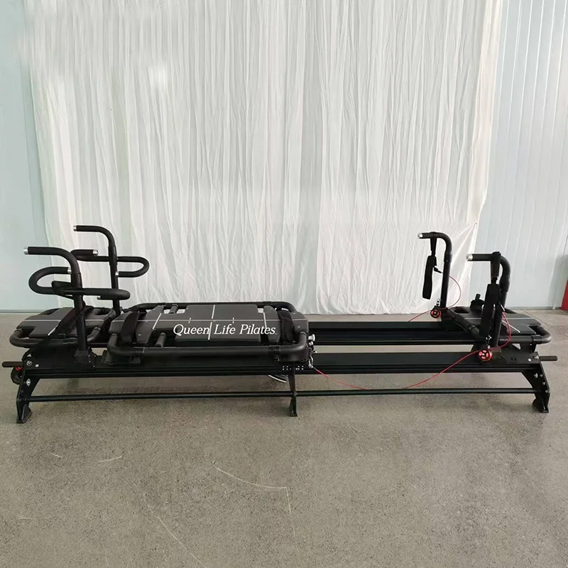 Megaree New Design Body Building Classical Aluminum Pilates Reformer Machine Mega Former for Yoga Studio
Megaree New Design Body Building Classical Aluminum Pilates Reformer Machine Mega Former for Yoga Studio