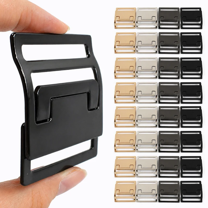 2/5/10Pcs Metal Closure Buckle for Coat 30/50mm Sewing Combination Buckles Waistbands Handbags Strap Connecter Clasp Accessories
2/5/10Pcs Metal Closure Buckle for Coat 30/50mm Sewing Combination Buckles Waistbands Handbags Strap Connecter Clasp Accessories