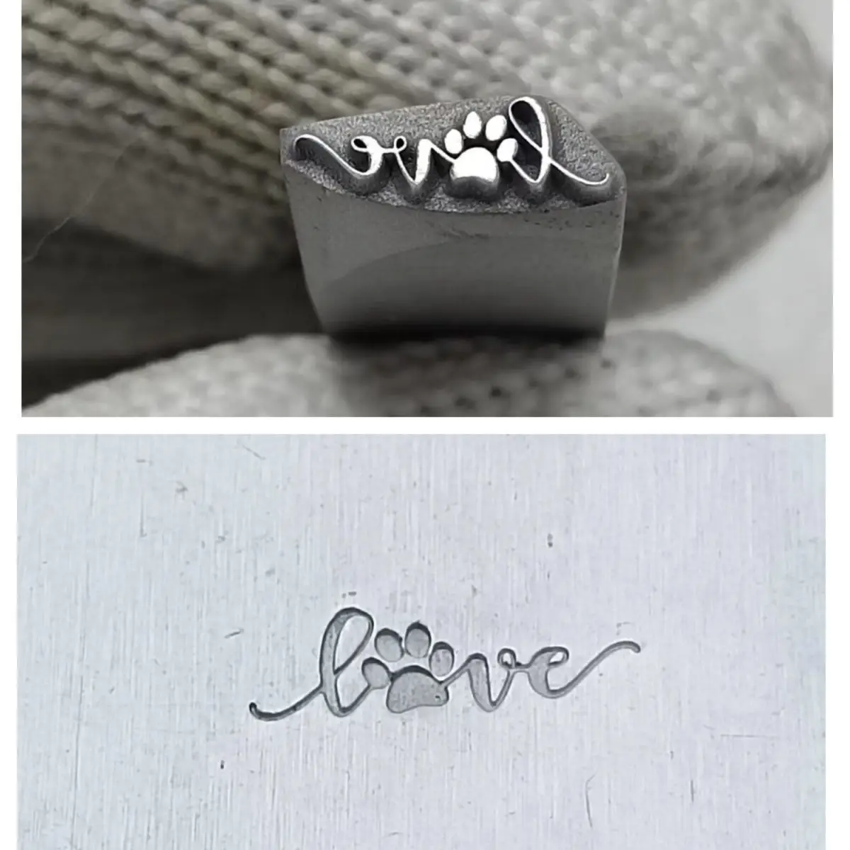 Jewelry Stamp Bracelet Ring Engraving Mold Cat Paw Pattern Jewelry Steel Stamp Gold and Silver Jewelry Tools
Jewelry Stamp Bracelet Ring Engraving Mold Cat Paw Pattern Jewelry Steel Stamp Gold and Silver Jewelry Tools