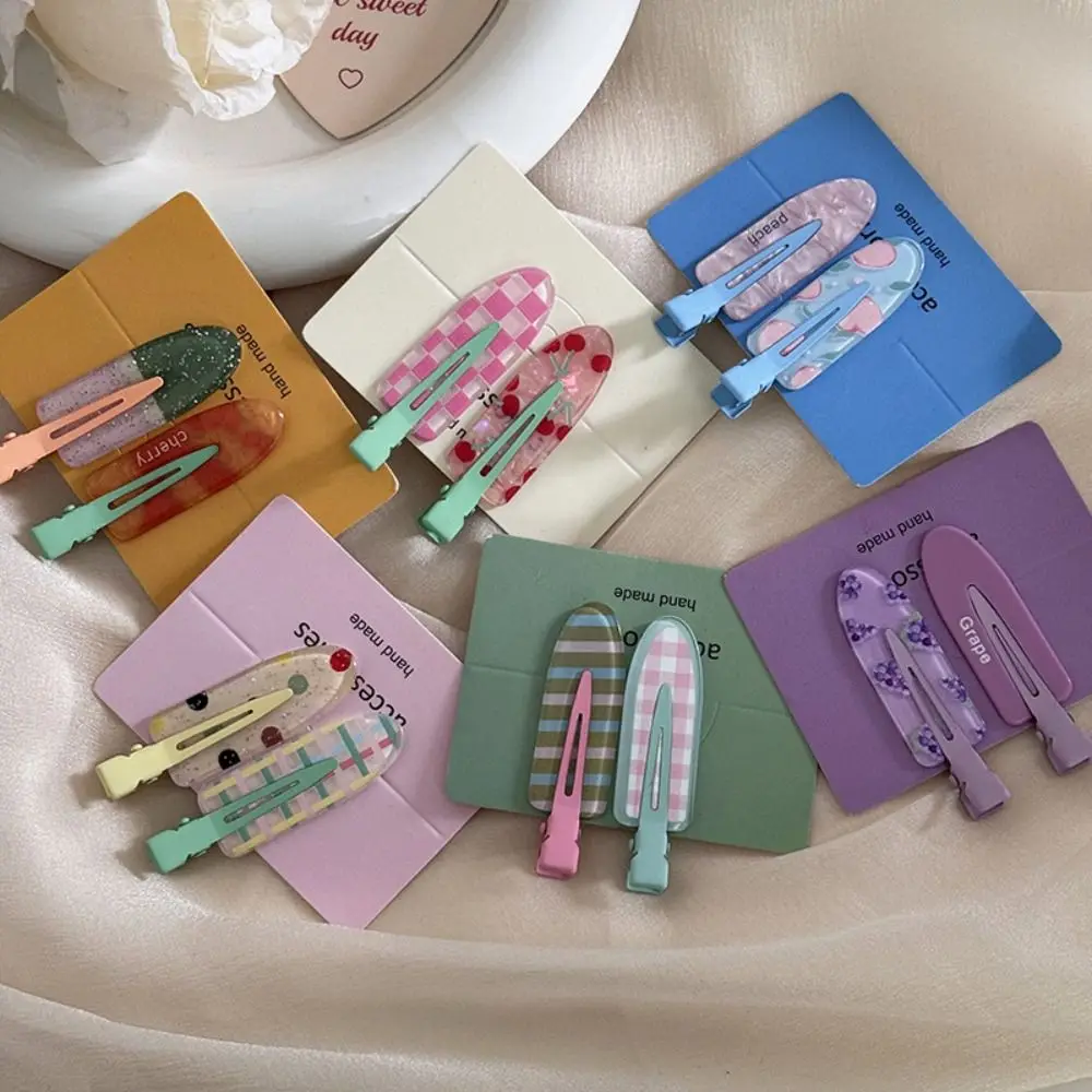 Sweet Cherry Traceless Hairpin Geometry Bangs Clip Fruit Hairpin Barrettes Korean Style Makeup Hair Clip Girls
Sweet Cherry Traceless Hairpin Geometry Bangs Clip Fruit Hairpin Barrettes Korean Style Makeup Hair Clip Girls