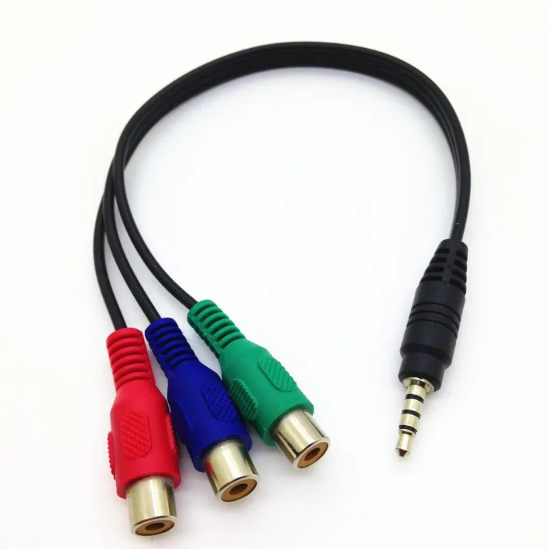 DC3.5 Quadrupole Male RCA Female * 3CABLE AV Color Difference CableAudio Cable VideoCable LCD TVCable
DC3.5 Quadrupole Male RCA Female * 3CABLE AV Color Difference CableAudio Cable VideoCable LCD TVCable