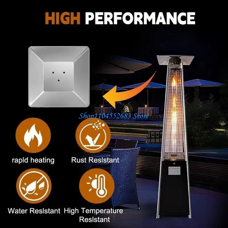 Y6GD Flame Resistant Aluminum Reflector Cover Square Heat Reflector Top Parts
Y6GD Flame Resistant Aluminum Reflector Cover Square Heat Reflector Top Parts