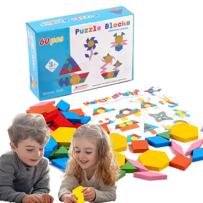 Wooden Pattern Blocks Preschool Educational Geometric Puzzle Tangram Toy Puzzle Blocks For Preschool Classroom Homeschool Travel
Wooden Pattern Blocks Preschool Educational Geometric Puzzle Tangram Toy Puzzle Blocks For Preschool Classroom Homeschool Travel
