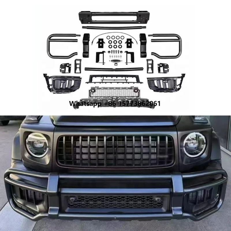 New Arrival 2025 W465 G63 Guard Bumper Bull bar with Hole Car Accessories Auto Parts for W465 G-class Stainless Steel
New Arrival 2025 W465 G63 Guard Bumper Bull bar with Hole Car Accessories Auto Parts for W465 G-class Stainless Steel