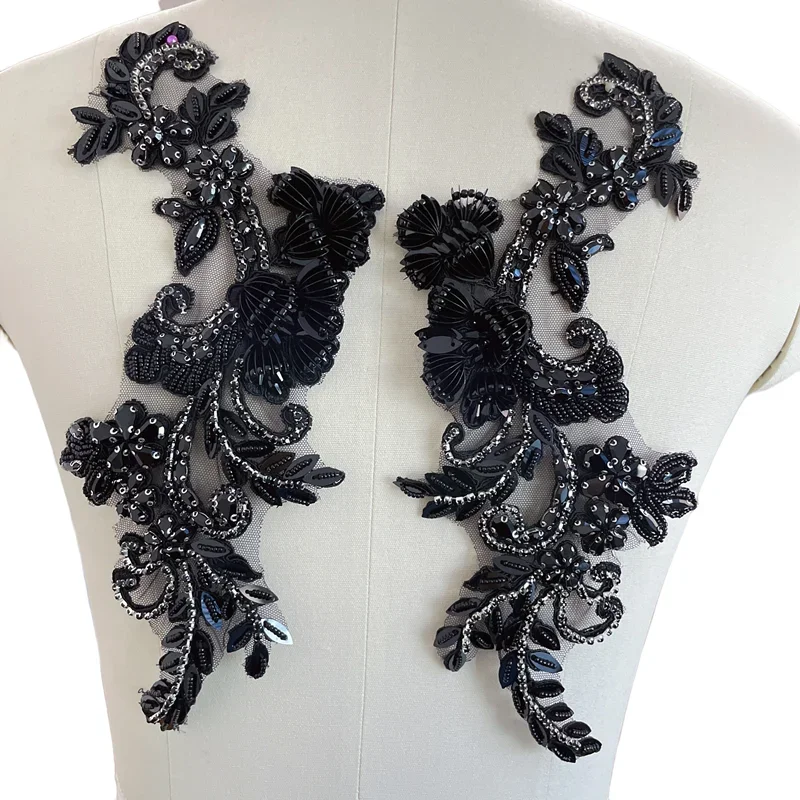 1Pair 6 color Hand-sewn Glass Drill Mirror Flowers Sparkling Rhinestone Coats Waistbands Shoulders Wedding Dress DIY Patchs
1Pair 6 color Hand-sewn Glass Drill Mirror Flowers Sparkling Rhinestone Coats Waistbands Shoulders Wedding Dress DIY Patchs