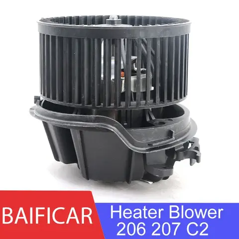 Baificar Brand New Genuine Interior Heater Blower Fan Motor For Peugeot 206 207 Citroen C2