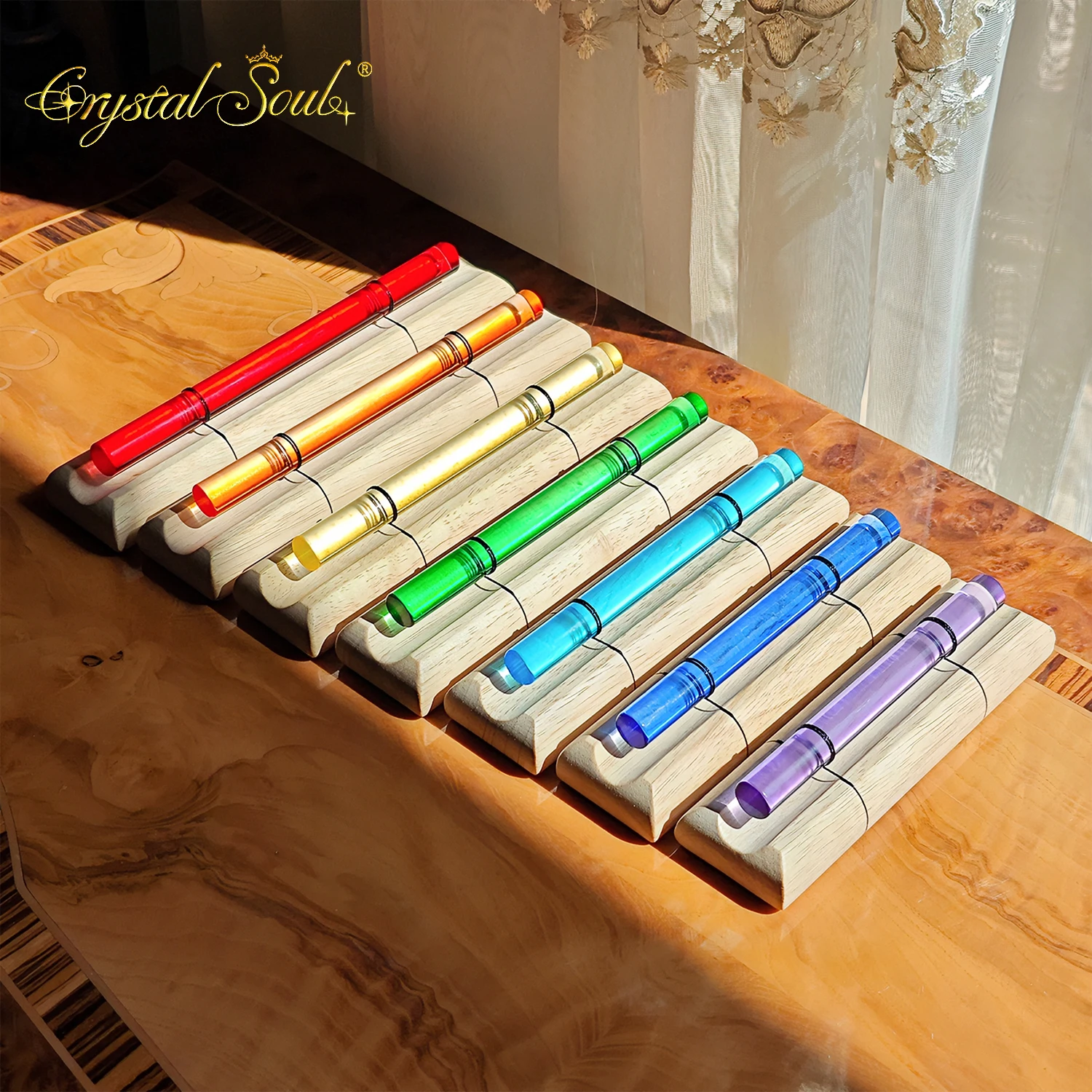 Crystal Soul Seven Chakra High End rainbow Crystal Sound Beam 432 Hz Sound Bundle Set
Crystal Soul Seven Chakra High End rainbow Crystal Sound Beam 432 Hz Sound Bundle Set