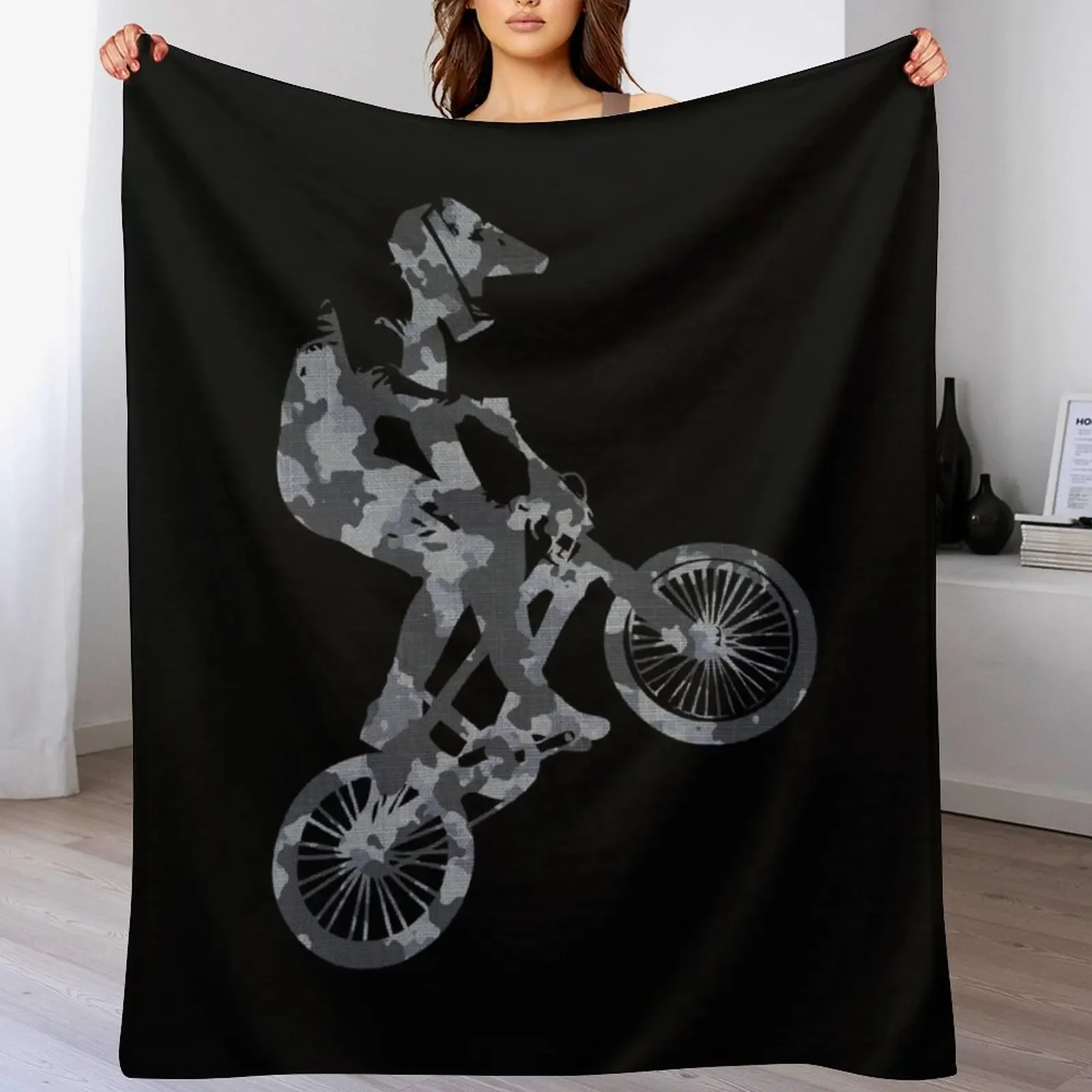 BMX camouflage grey Throw Blanket Plaid on the sofa Luxury Giant Sofa Baby Blankets
BMX camouflage grey Throw Blanket Plaid on the sofa Luxury Giant Sofa Baby Blankets