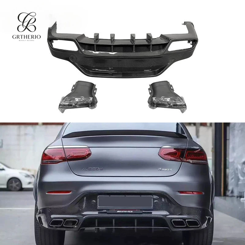 Suitable for Mercedes-Benz GLC Coupe GLC43 GLC63 2016-2020 carbon fiber rear lip
Suitable for Mercedes-Benz GLC Coupe GLC43 GLC63 2016-2020 carbon fiber rear lip