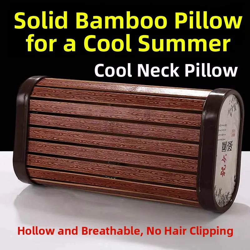 Bamboo Hollow Pillow Breathable Summer Adult Hard Neck Support Pillow Cooling Bamboo Block Mahjong Design Bedding Acces...
Bamboo Hollow Pillow Breathable Summer Adult Hard Neck Support Pillow Cooling Bamboo Block Mahjong Design Bedding Acces...