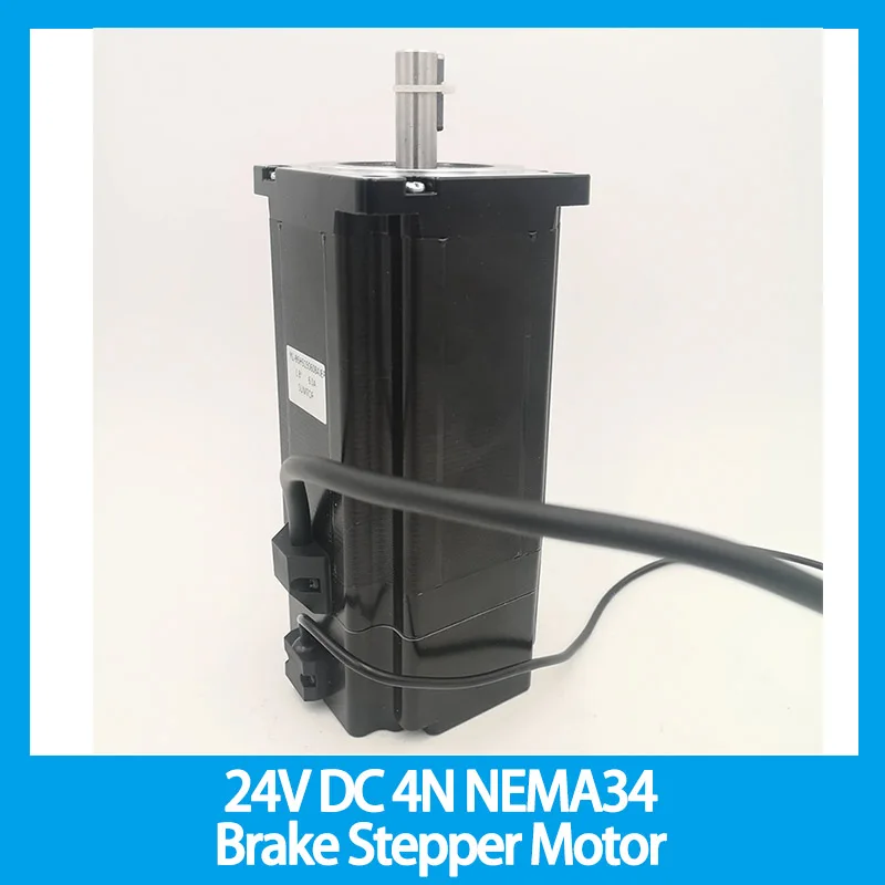 24 В постоянного тока 4N NEMA34 Тормозной шаговый двигатель от Power Step Nema Brake 34 150 мм Длина корпуса 12 Нм
24 В постоянного тока 4N NEMA34 Тормозной шаговый двигатель от Power Step Nema Brake 34 150 мм Длина корпуса 12 Нм