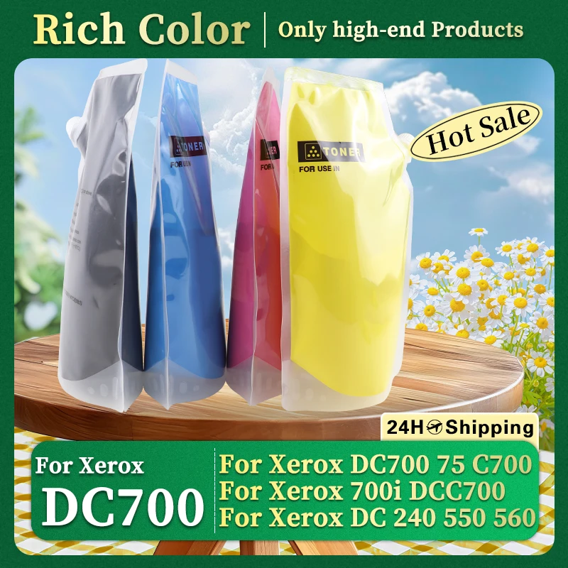 1000g/PCS C700 700i C75 J75 Compatible Color Toner Powder For Xerox Docu Color DCC700 DC 240 242 250 252 262 550 560 Printers
1000g/PCS C700 700i C75 J75 Compatible Color Toner Powder For Xerox Docu Color DCC700 DC 240 242 250 252 262 550 560 Printers