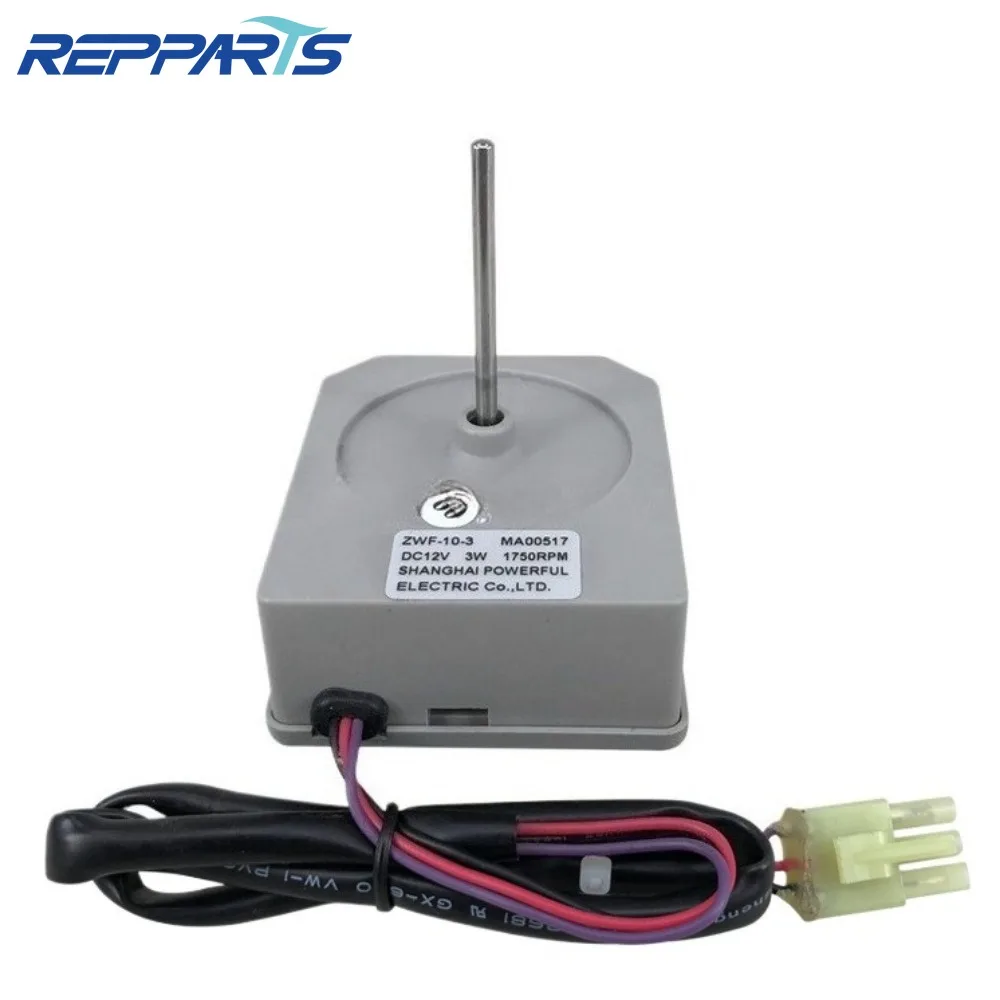 New ZWF-10-3 MA00517 DC12V Cooling Fan Motor For Midea Refrigerator Fridge Radiator Freezer Parts
New ZWF-10-3 MA00517 DC12V Cooling Fan Motor For Midea Refrigerator Fridge Radiator Freezer Parts