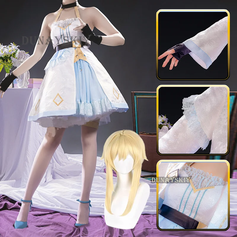 Lumine Dress Genshin Impact Cosplay Costume Fancy Party Suit Halloween Carnival Uniforms Game Clothing Custom Made
Lumine Dress Genshin Impact Cosplay Costume Fancy Party Suit Halloween Carnival Uniforms Game Clothing Custom Made