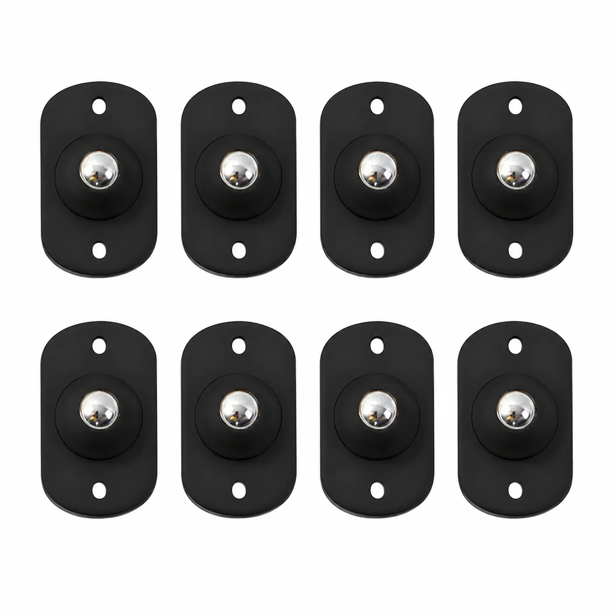 Mini Swivel Wheels, 360 Degree Rotation, ABS & Stainless Steel, for Bookshelves Toy Boxes Trash Cans Storage Bins, Black 8-Pack
Mini Swivel Wheels, 360 Degree Rotation, ABS & Stainless Steel, for Bookshelves Toy Boxes Trash Cans Storage Bins, Black 8-Pack