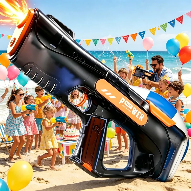 Simulated Firing Children Electric Water Guns Automatic Continuous Shooting Water Blasters Toys for Kids Summer Outdoor Toy Gift
Simulated Firing Children Electric Water Guns Automatic Continuous Shooting Water Blasters Toys for Kids Summer Outdoor Toy Gift