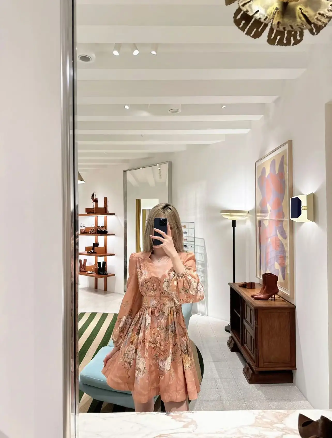 Z Home Luxury High-End 2025 Holiday New Peach Pink Floral V-ne Long Sve Waist-cinching Princ Dr ort Skirt
Z Home Luxury High-End 2025 Holiday New Peach Pink Floral V-ne Long Sve Waist-cinching Princ Dr ort Skirt