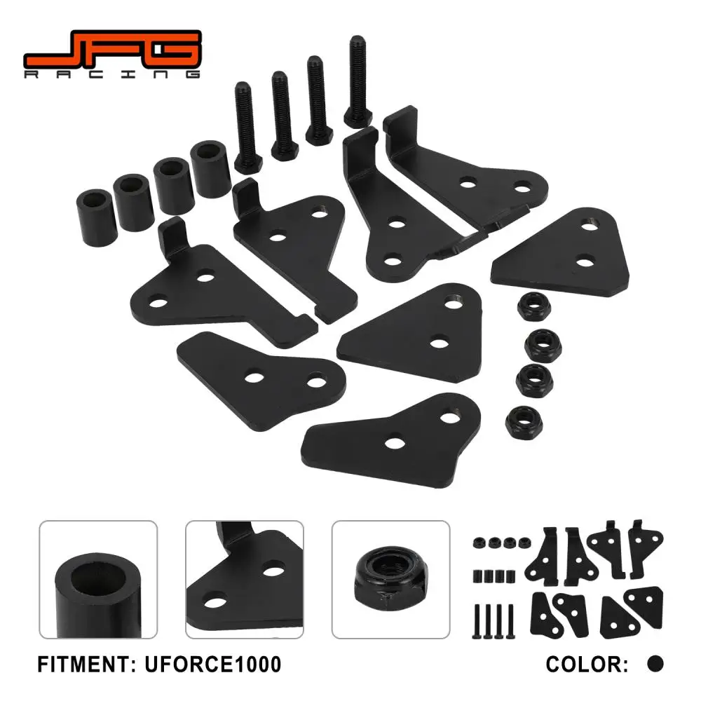 Motorcycle 2 Inch Lift Kit Shock Absorber Bracket Iron For UFORCE 1000 UFORCE1000XL ATV Motorcycles Accessories
Motorcycle 2 Inch Lift Kit Shock Absorber Bracket Iron For UFORCE 1000 UFORCE1000XL ATV Motorcycles Accessories