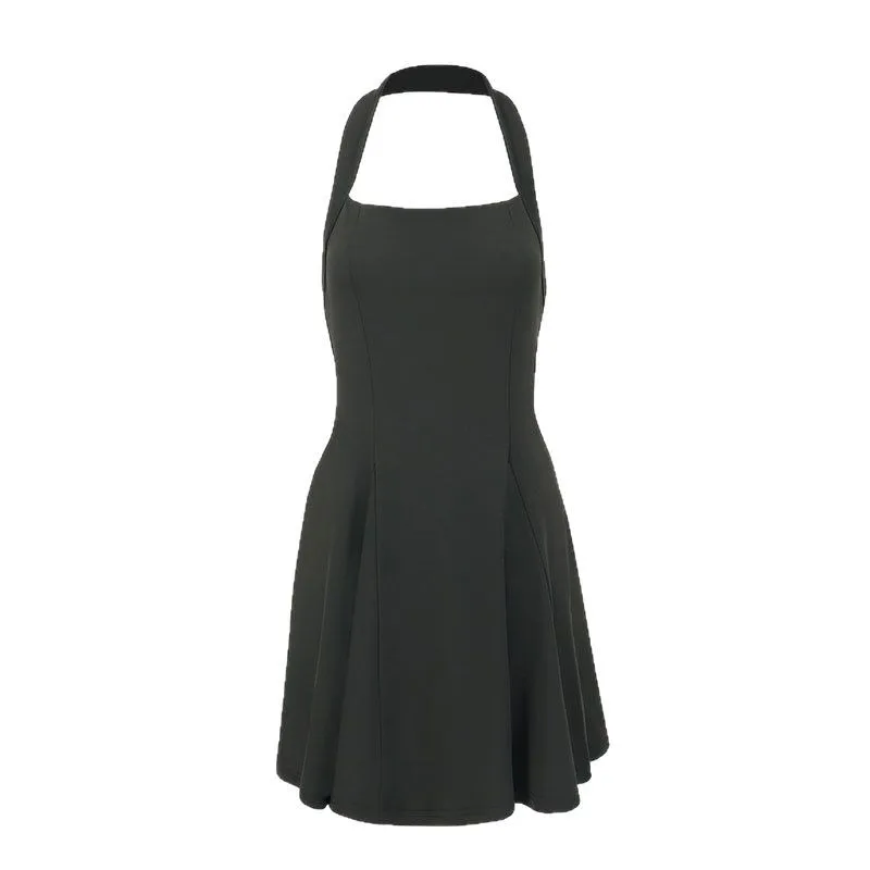 Women's Dresses Fashion Casual Halter Square Neck Pleated A Line Mini Elegant Dresses Club Evening Bodycon Dress
Women's Dresses Fashion Casual Halter Square Neck Pleated A Line Mini Elegant Dresses Club Evening Bodycon Dress