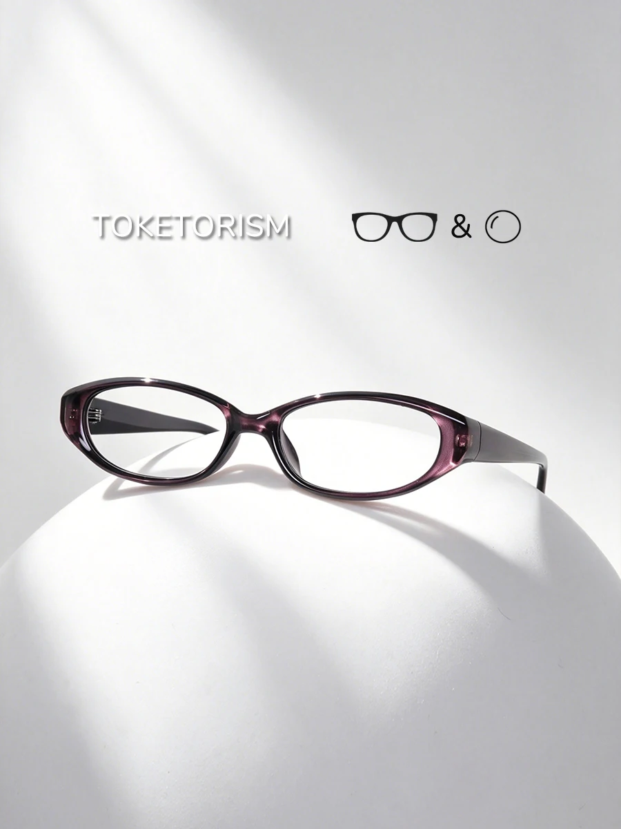 Toketorism Retro Prescription Glasses Acetate Optical Eyeglasses Frame Custom-made Blue Light Blocking Photochromic Lenses
Toketorism Retro Prescription Glasses Acetate Optical Eyeglasses Frame Custom-made Blue Light Blocking Photochromic Lenses