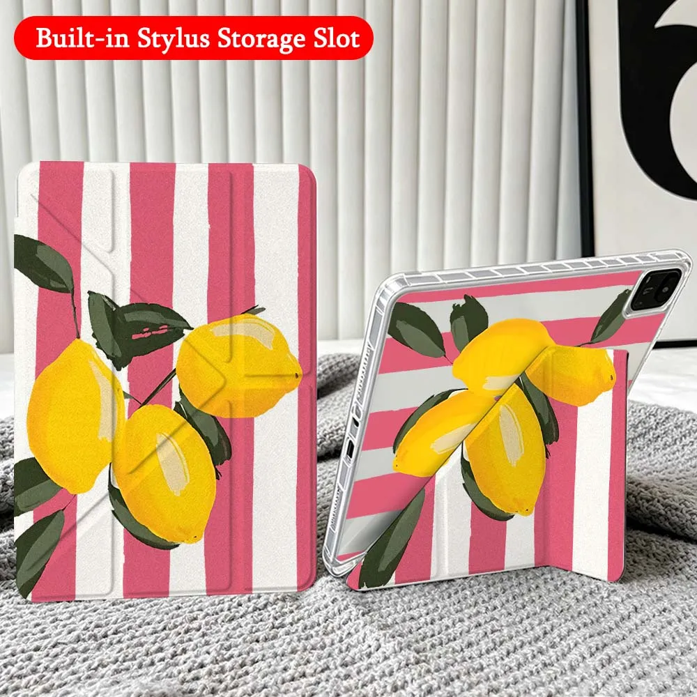Cartoon Fruit Stripes Case For Xiaomi Redmi Poco Pad 5 6 7 8 Pro SE 11 11.2 12.1 Inch Transparent Y-Shaped Folding Tablet
Cartoon Fruit Stripes Case For Xiaomi Redmi Poco Pad 5 6 7 8 Pro SE 11 11.2 12.1 Inch Transparent Y-Shaped Folding Tablet