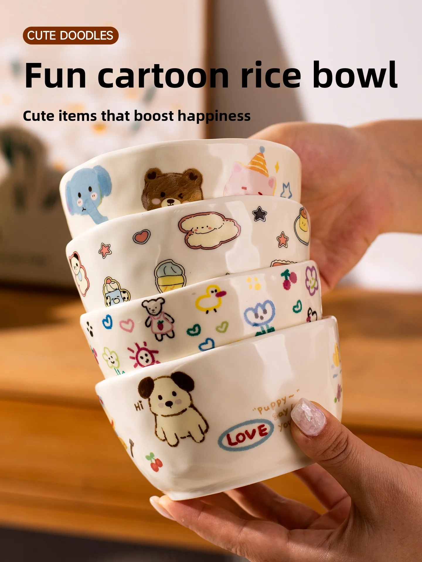 Cute Cerc Rice Bowl High Aesthetic Value Fem Eating Bowl 2026 New Home Personal Use Bowl Children's Small Bowl
Cute Cerc Rice Bowl High Aesthetic Value Fem Eating Bowl 2026 New Home Personal Use Bowl Children's Small Bowl