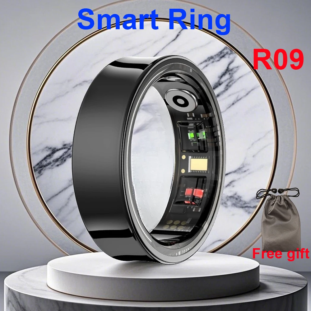 2025 Smart Ring R09 Men Women Charging Case Skin Temperature Health Sleep Monitor 5ATM Waterproof Camera Control Finger Rings
2025 Smart Ring R09 Men Women Charging Case Skin Temperature Health Sleep Monitor 5ATM Waterproof Camera Control Finger Rings