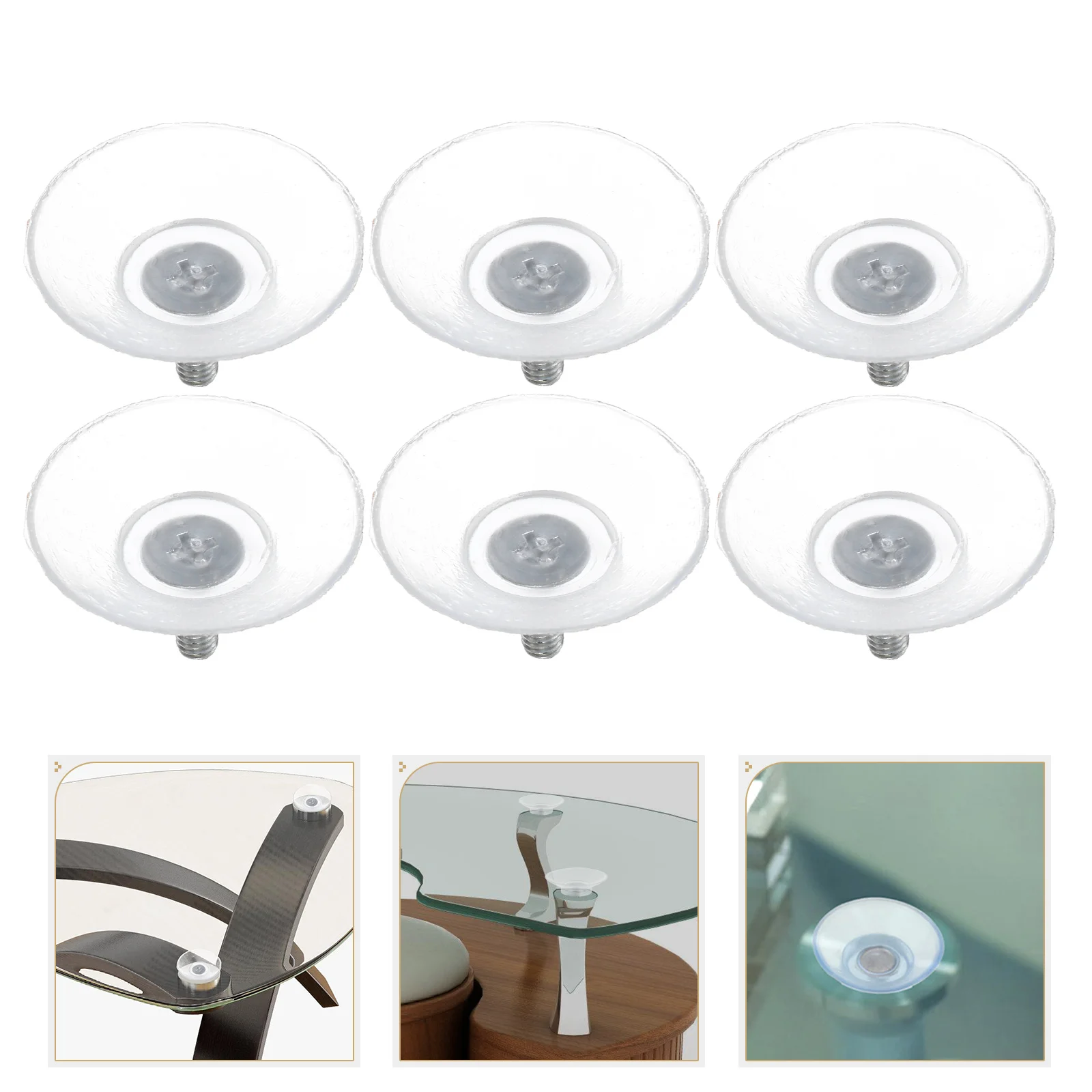 10 Pcs Suction Cup Furniture Accessories Glass Pads Transparent Iron Table Cups
10 Pcs Suction Cup Furniture Accessories Glass Pads Transparent Iron Table Cups