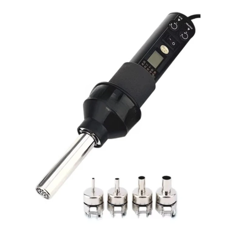 In Stock LCD Display Electric Hot Air Gun for Grade Power Tool with Adjustable Temperature
In Stock LCD Display Electric Hot Air Gun for Grade Power Tool with Adjustable Temperature