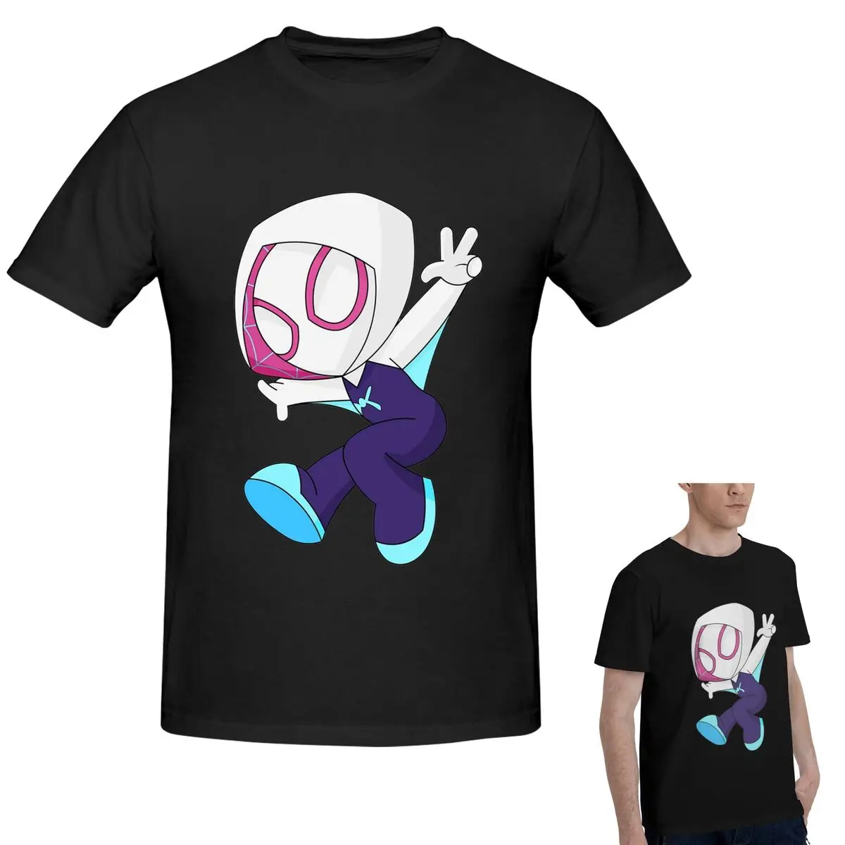 Футболка из 100% хлопка с призраком и пауком для девочек, мужская забавная футболка большого размера, мужские летние рубашки с круглым вырезом, топы S-6XL
Футболка из 100% хлопка с призраком и пауком для девочек, мужская забавная футболка большого размера, мужские летние рубашки с круглым вырезом, топы S-6XL