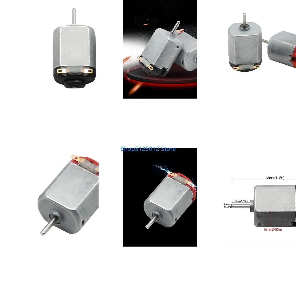 G8TC Motor 3V 15000RPM Motor Mini Motor Electric Motor for Boats DIY Airplanes Toy Model DIY Hobby
G8TC Motor 3V 15000RPM Motor Mini Motor Electric Motor for Boats DIY Airplanes Toy Model DIY Hobby