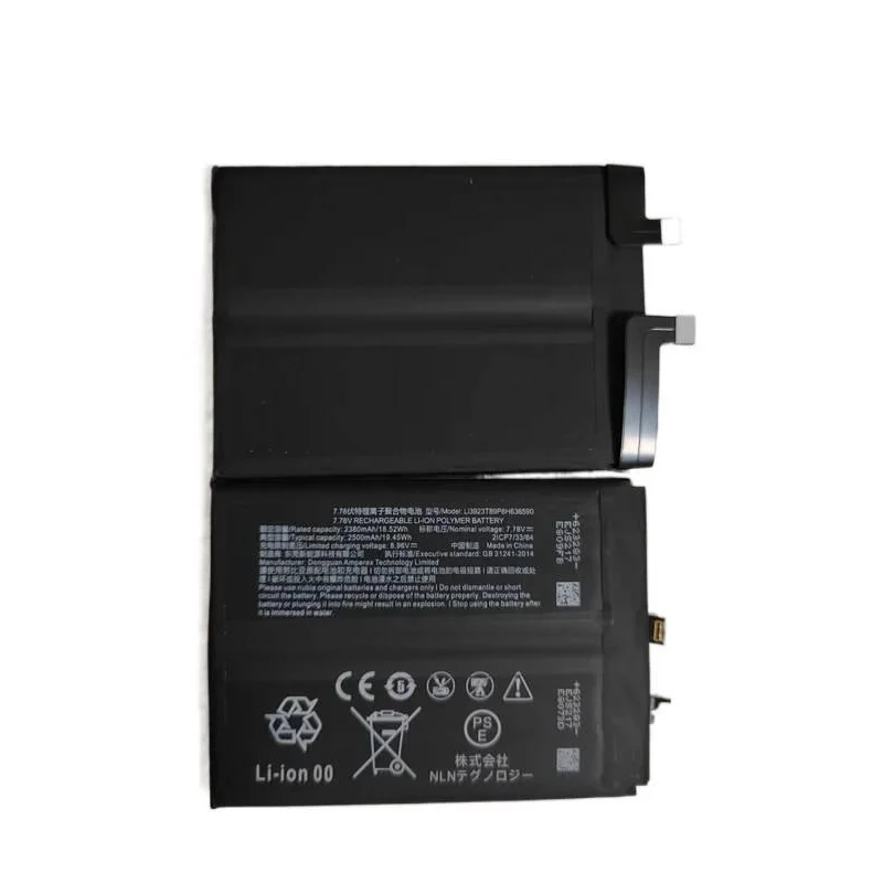 NEW 7.78V 2500mAh LI3923T89P8H636590 Battery For ZTE Nubia Red Magic 7 Pro NX709J / RedMagic 7S Pro NX709S +Tools
NEW 7.78V 2500mAh LI3923T89P8H636590 Battery For ZTE Nubia Red Magic 7 Pro NX709J / RedMagic 7S Pro NX709S +Tools