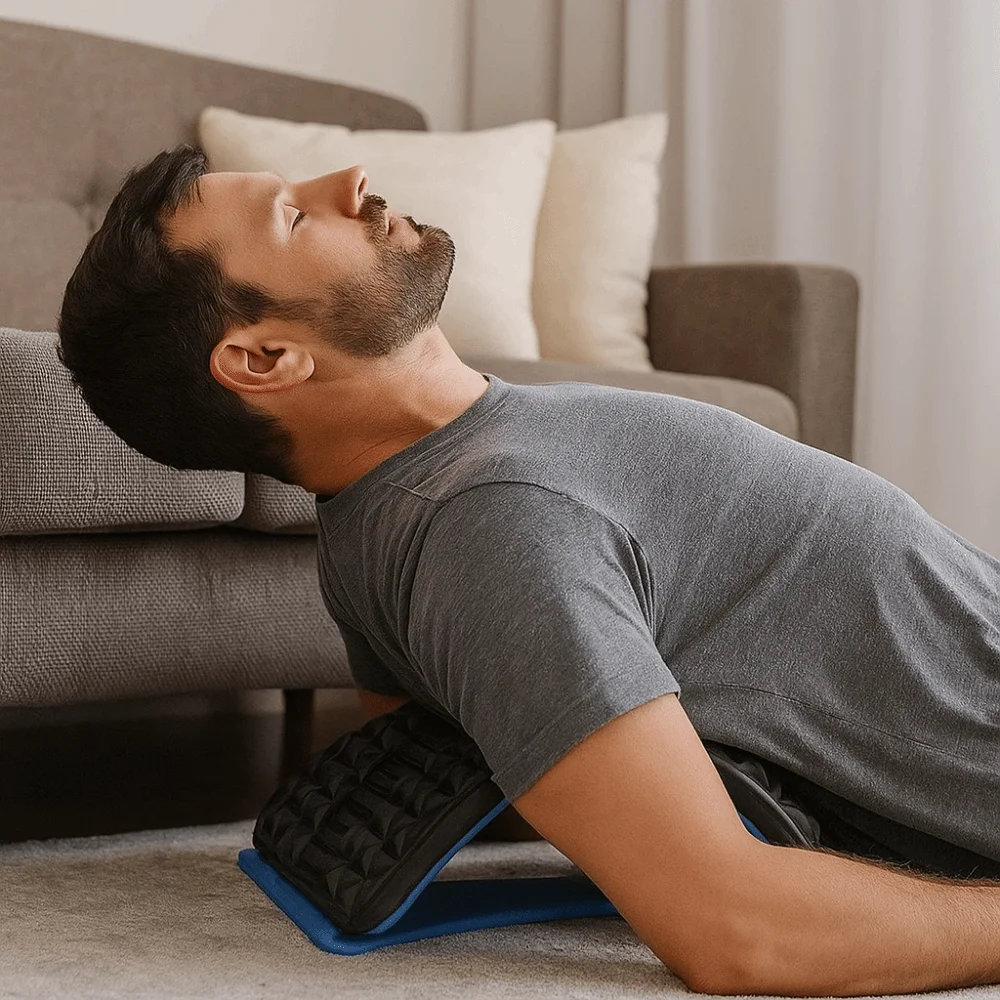 EVA Material Lower Back Relax Stretcher Posture Corrector Waist Brace Lumbar Support Fitness Equipment Waist Cushion
EVA Material Lower Back Relax Stretcher Posture Corrector Waist Brace Lumbar Support Fitness Equipment Waist Cushion