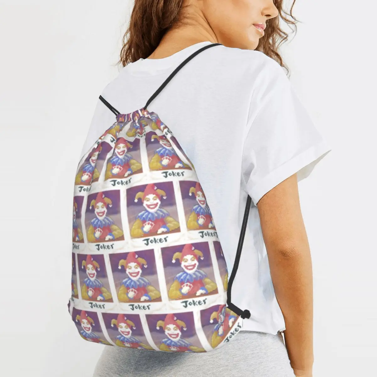 Photograph Joker Balatro Backpacks Fashion Drawstring Bundle Pocket Sports Bag Book Bags for Travel Students
Photograph Joker Balatro Backpacks Fashion Drawstring Bundle Pocket Sports Bag Book Bags for Travel Students