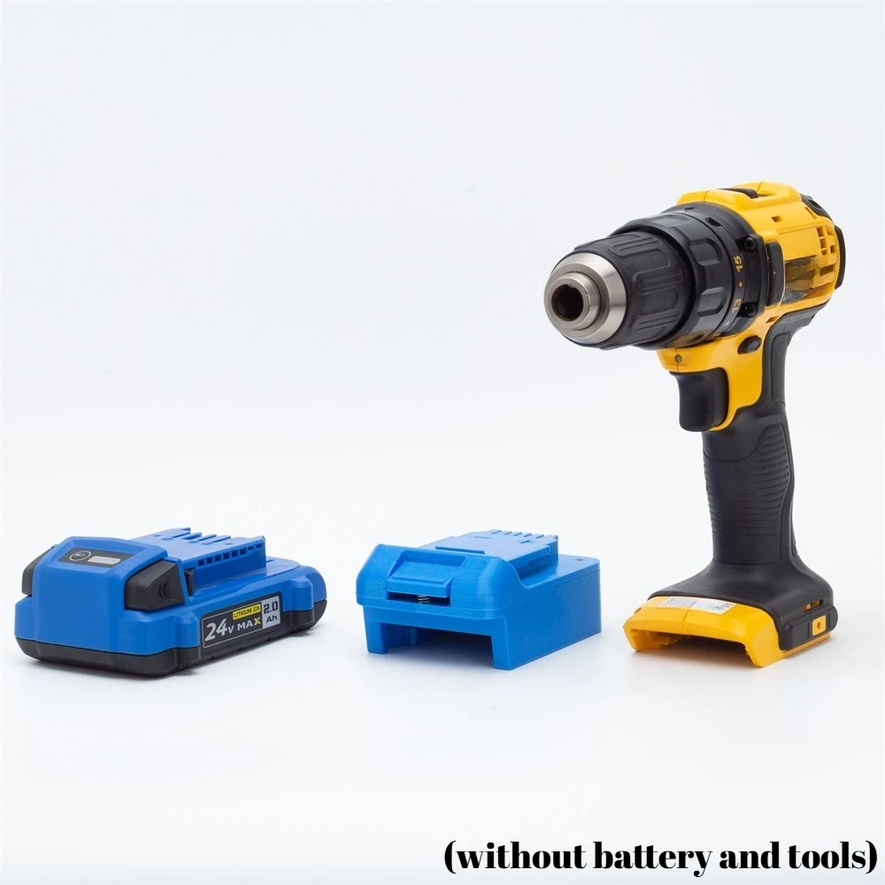 Batteries Converter Adapter For Kobalt 24v To For Dewalt/Bauer/Craftsman/RIDGID/Milwaukee Tools (without battery and tools)
Batteries Converter Adapter For Kobalt 24v To For Dewalt/Bauer/Craftsman/RIDGID/Milwaukee Tools (without battery and tools)