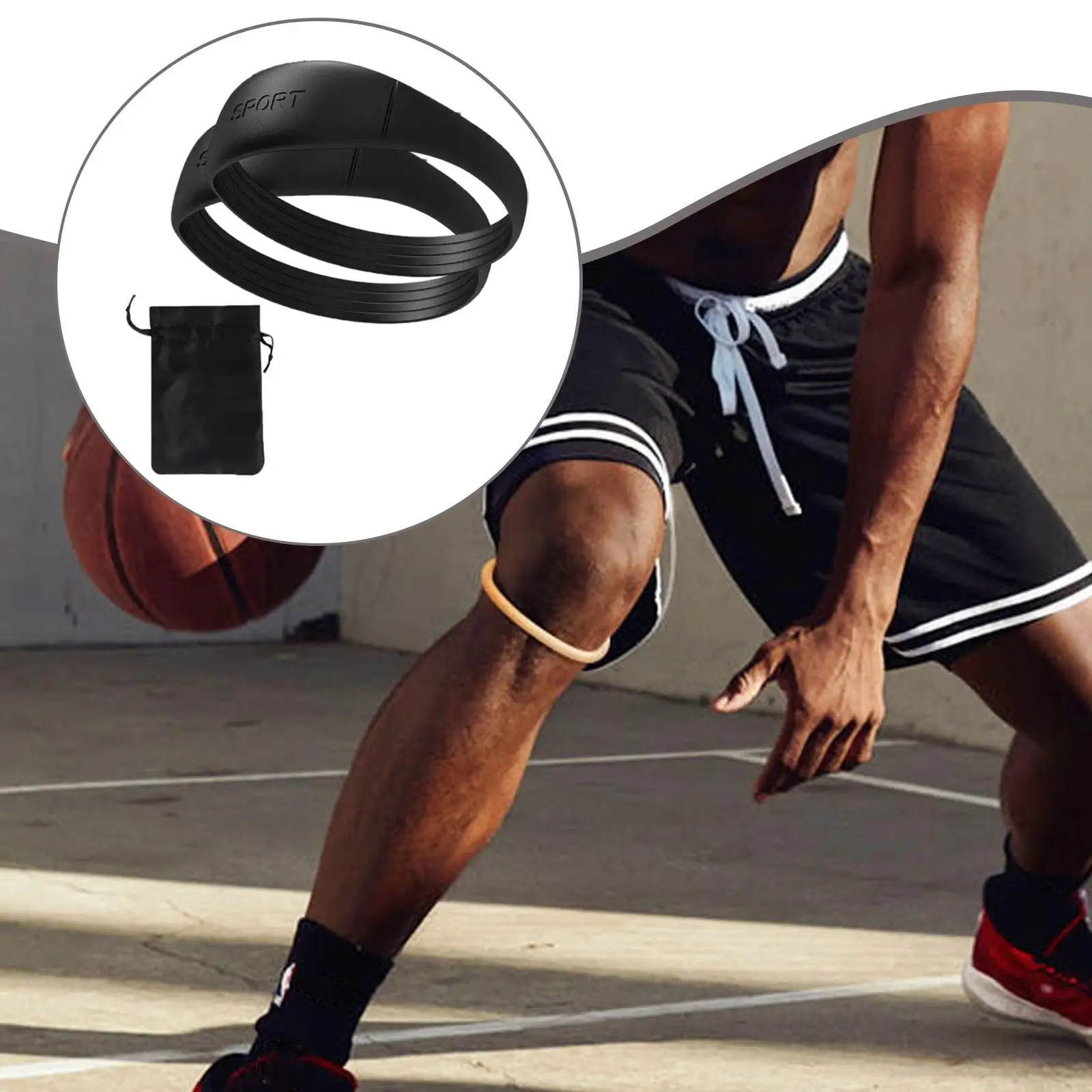 Comfortable Patella Knee Strap Silicone Support Band Bicycle Knee Protector for Mountain Bike Running
Comfortable Patella Knee Strap Silicone Support Band Bicycle Knee Protector for Mountain Bike Running