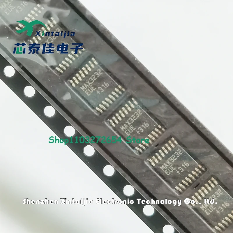 1PCS MAX3232EUE+T TSSOP-16 RS-232 interface integrated circuit 3.0V to 5.5V 100% brand new and authentic, ready to ship in stock
1PCS MAX3232EUE+T TSSOP-16 RS-232 interface integrated circuit 3.0V to 5.5V 100% brand new and authentic, ready to ship in stock