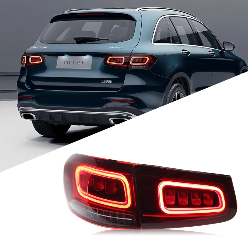 Suitable for 16-19 Mercedes-Benz GLC tail light assembly modified new LED running lights, brake lights, running water turn signa
Suitable for 16-19 Mercedes-Benz GLC tail light assembly modified new LED running lights, brake lights, running water turn signa