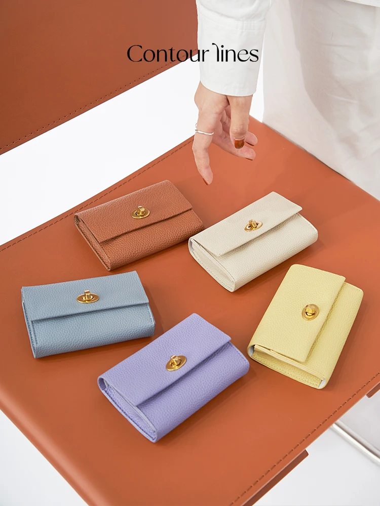 Contourlines Genuine Leather Wallet Korean Sle Gold Bule Card Holder Coin Purse Youth Horizontal Folded Color Women...
Contourlines Genuine Leather Wallet Korean Sle Gold Bule Card Holder Coin Purse Youth Horizontal Folded Color Women...