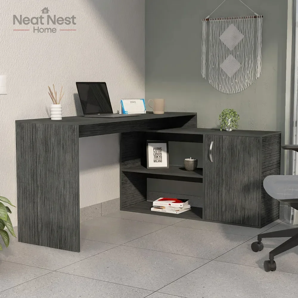 computer desks/Home writing desk,Smokey Oak 2-Shelf L-Shaped Office Desk with a single drawer,convenient storage,pc desk table
computer desks/Home writing desk,Smokey Oak 2-Shelf L-Shaped Office Desk with a single drawer,convenient storage,pc desk table