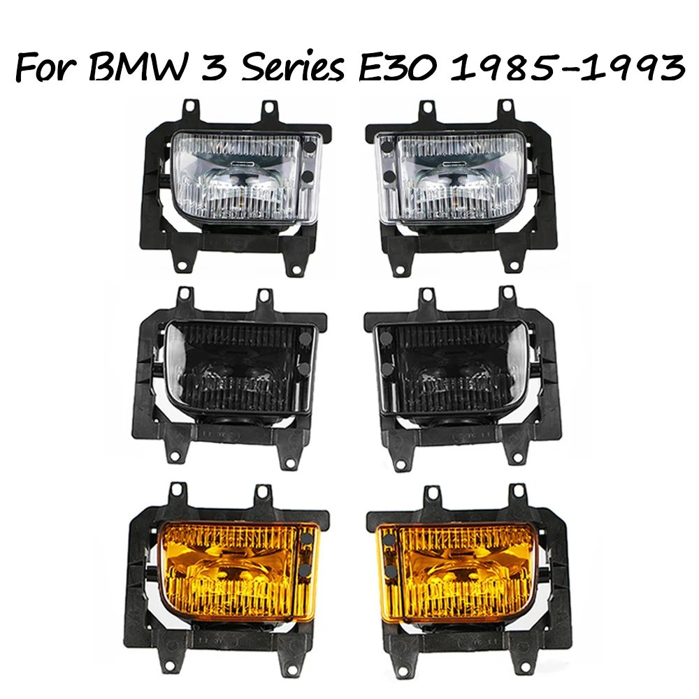 For BMW 3 Series E30 318i 318is 325is 325i 1985 1986 1987-1993 Pair Fog Lamp Front Bumper Anti Fog Light 63171385945 63171385946
For BMW 3 Series E30 318i 318is 325is 325i 1985 1986 1987-1993 Pair Fog Lamp Front Bumper Anti Fog Light 63171385945 63171385946