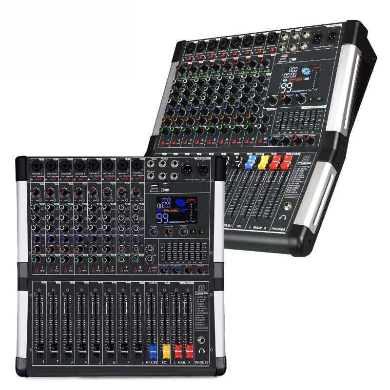 GAX-HLV8 8-Channel USB Audio Mixer with OTG Interface | Live Streaming & Recording Console for Podcast, YouTube, Home Studio
GAX-HLV8 8-Channel USB Audio Mixer with OTG Interface | Live Streaming & Recording Console for Podcast, YouTube, Home Studio