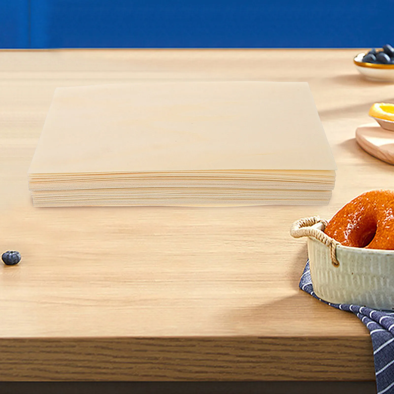 50Pcs Oil Absorbing Wood Sheet Disposable Food Plate Liners Greaseproof Snack Wraps Sandwich Burger Tray Liners
50Pcs Oil Absorbing Wood Sheet Disposable Food Plate Liners Greaseproof Snack Wraps Sandwich Burger Tray Liners