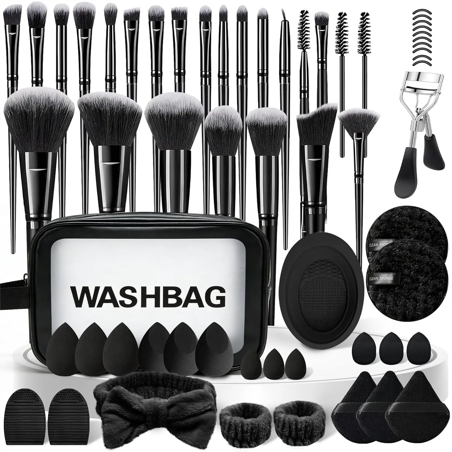 62Pcs Makeup Brush Set, Professional Foundation & Eye Makeup Brushes Kit with Case, Vegan & Cruelty-Free, Multi-functional Face
62Pcs Makeup Brush Set, Professional Foundation & Eye Makeup Brushes Kit with Case, Vegan & Cruelty-Free, Multi-functional Face