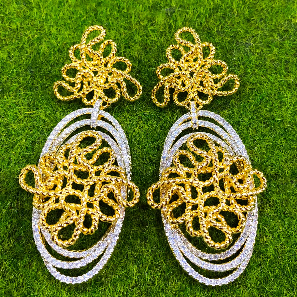 Kellybola Fashion Shiny New Earrings for Women Bridal Drop Dangling Earrings Party Wedding Luxury Romantic Jewelry Gifts
Kellybola Fashion Shiny New Earrings for Women Bridal Drop Dangling Earrings Party Wedding Luxury Romantic Jewelry Gifts
