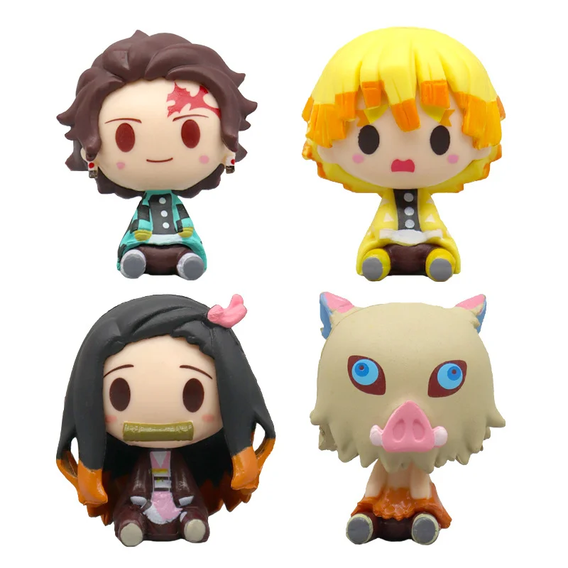 4pcs/set 4-5cm Anime Demon Slayer Kimetsu No Yaiba Figure Q Posket Kamado Tanjirou Kamado Nezuko Agatsuma Figure Toys
4pcs/set 4-5cm Anime Demon Slayer Kimetsu No Yaiba Figure Q Posket Kamado Tanjirou Kamado Nezuko Agatsuma Figure Toys