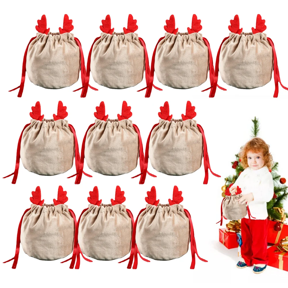 Christmas Velvet Drawstring Bag Antler Gift Bags Christmas Decorations Pouch Packaging Drawstring Bag
Christmas Velvet Drawstring Bag Antler Gift Bags Christmas Decorations Pouch Packaging Drawstring Bag