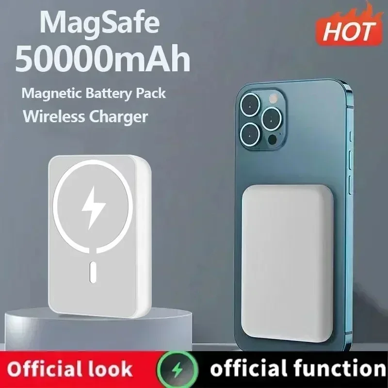 5000mAh Original 1:1 Macsafe Magnetic Power Bank Wireless Charger Spare Battery for IPhone 13 14 15 16Pro Max, Samsung 2025
5000mAh Original 1:1 Macsafe Magnetic Power Bank Wireless Charger Spare Battery for IPhone 13 14 15 16Pro Max, Samsung 2025
