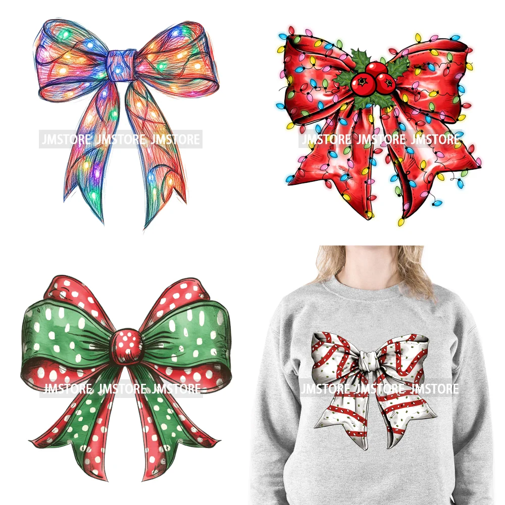 Funny Merry And Bright Christmas Coquette Xmas Light Bow Printing Iron On DTF Transfers Stickers Ready To Press For Clothing
Funny Merry And Bright Christmas Coquette Xmas Light Bow Printing Iron On DTF Transfers Stickers Ready To Press For Clothing