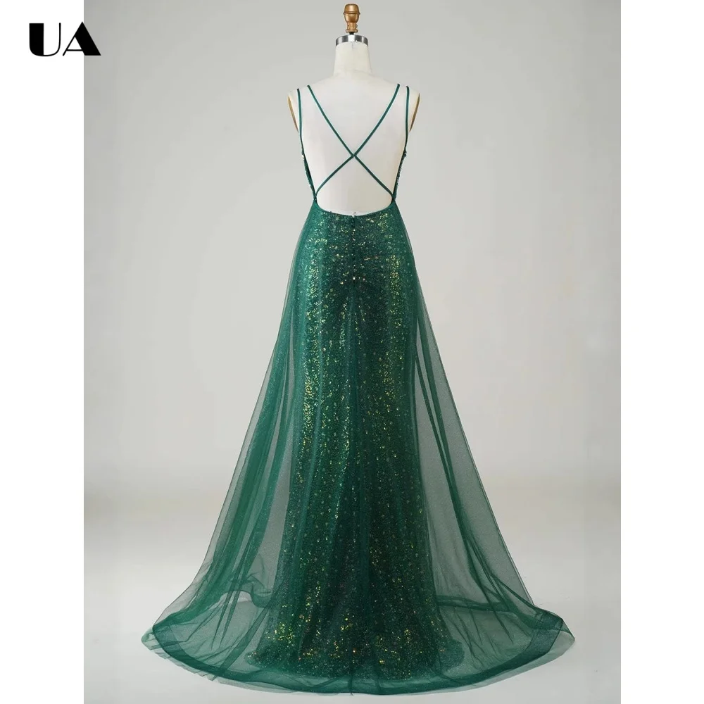 ULBYANRY Customized Sheath Spaghetti Straps Evening Dresses for Women, Exquisite Embellished Party Dress, Formal Mesh Ball Gown
ULBYANRY Customized Sheath Spaghetti Straps Evening Dresses for Women, Exquisite Embellished Party Dress, Formal Mesh Ball Gown